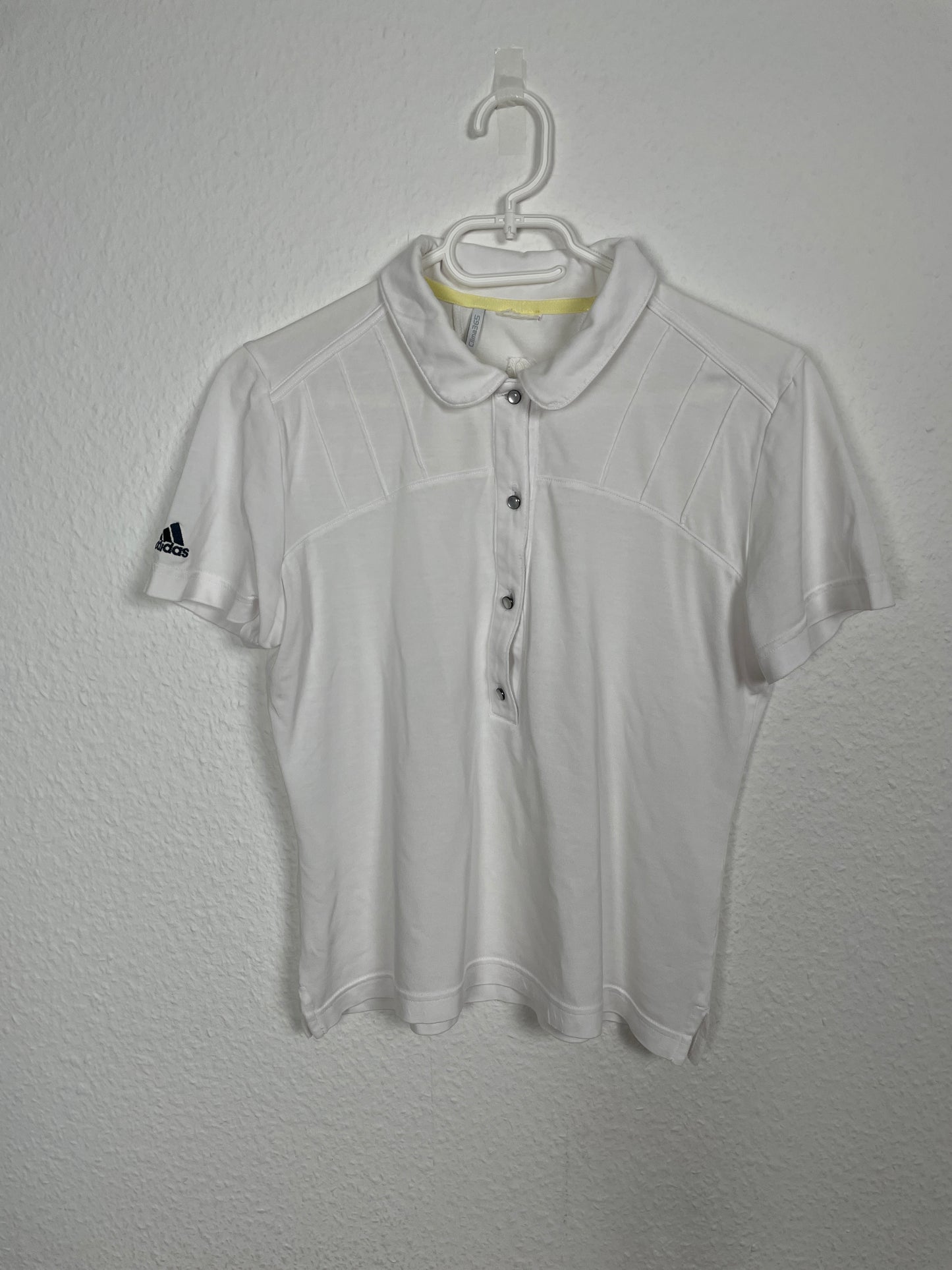 Adidas Clima365 White Polo Shirt
