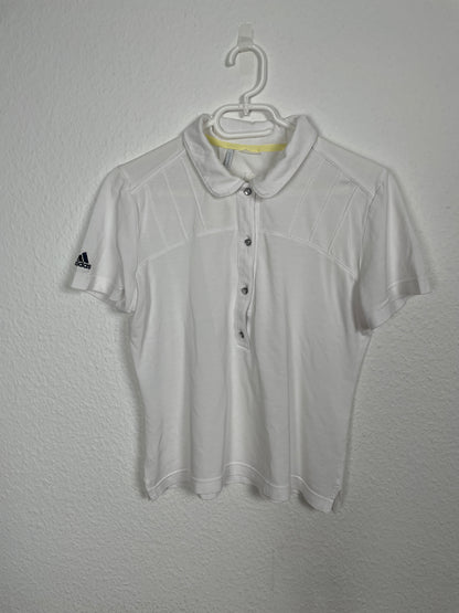 Adidas Clima365 White Polo Shirt