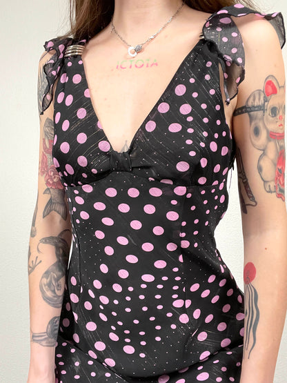Vintage Polka Dot Dress