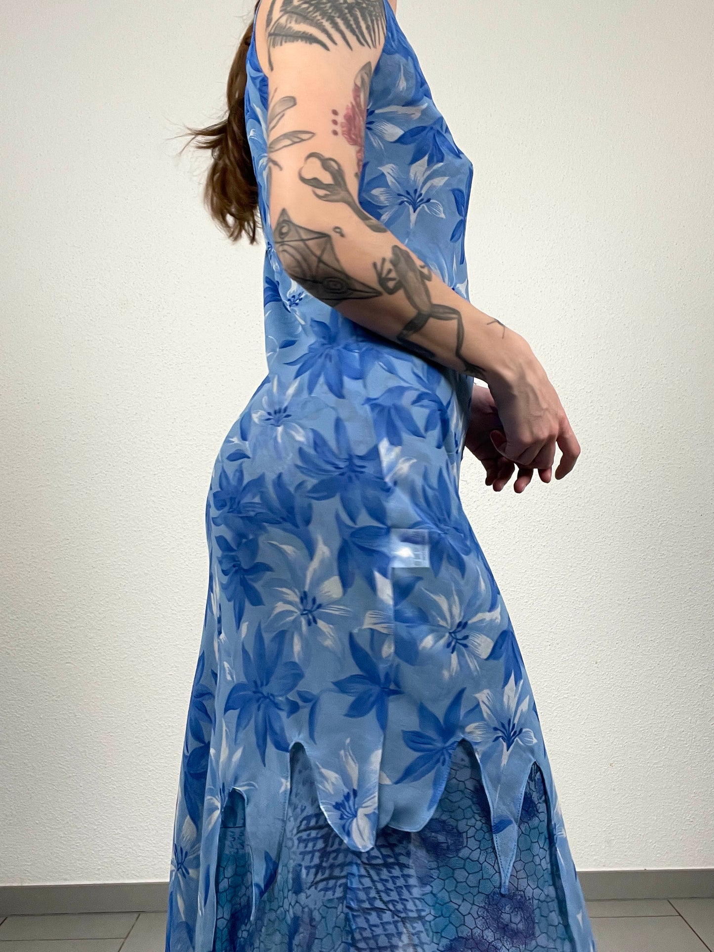Vintage Y2K Reversible Asymmetrical Dress