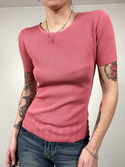 Vintage Versace Jeans Couture Ribbed T-Shirt