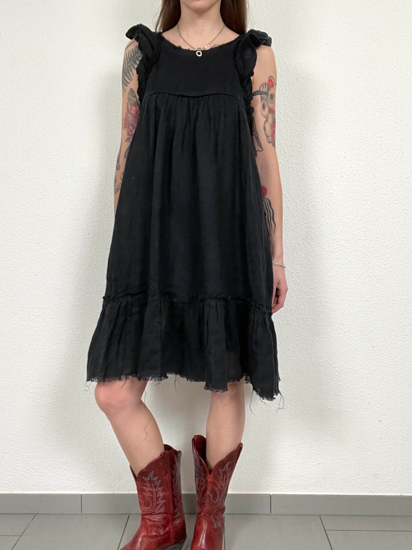 Isabel Marant Etoile Black Linen Dress