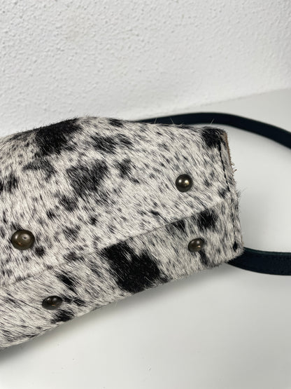 90s–Y2K vintage Italian pony-hair mini bag