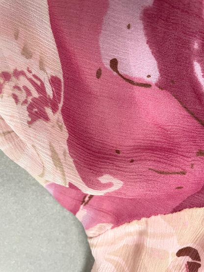 Vintage Silk Halter Dress