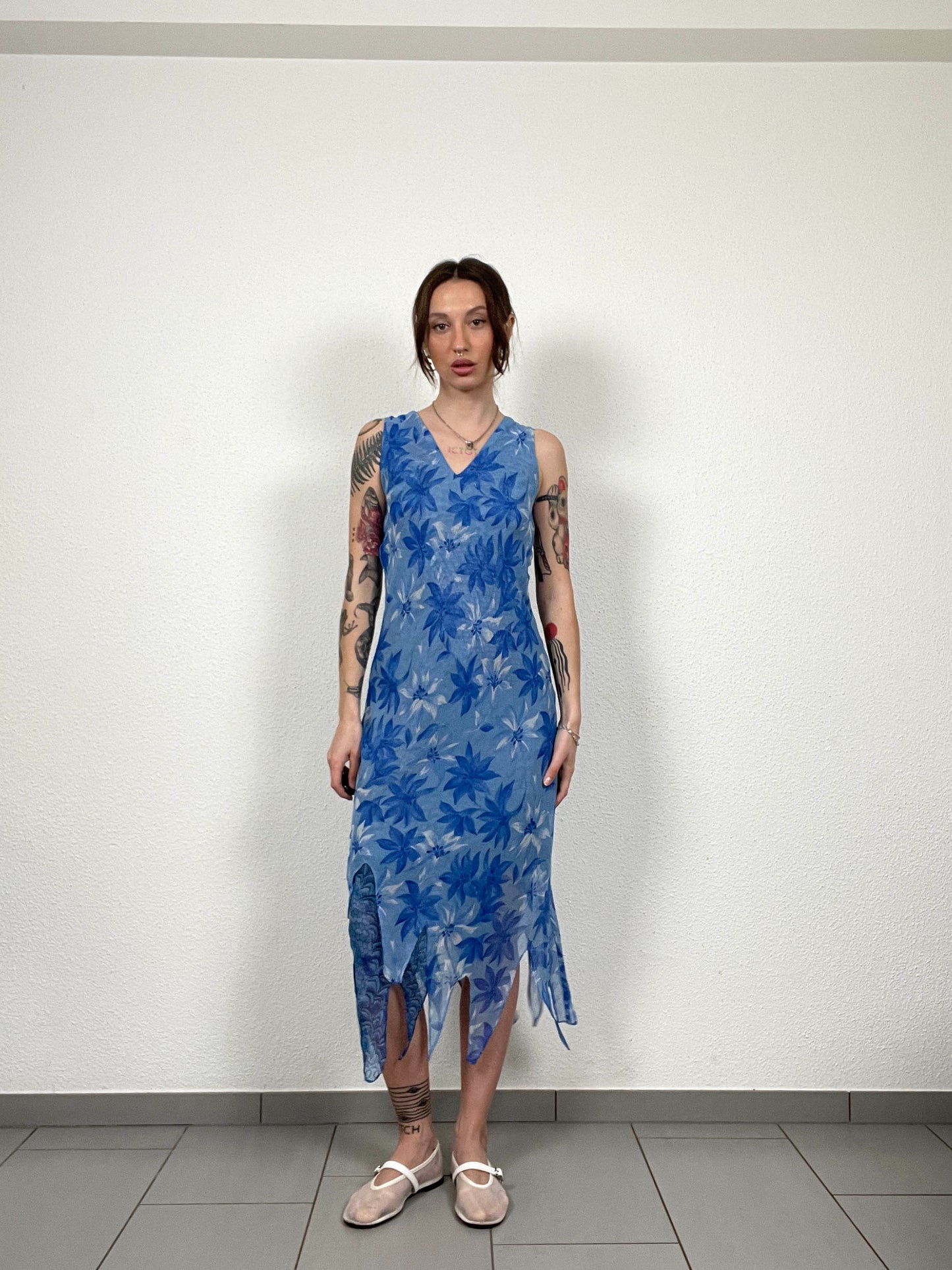 Vintage Y2K Reversible Asymmetrical Dress