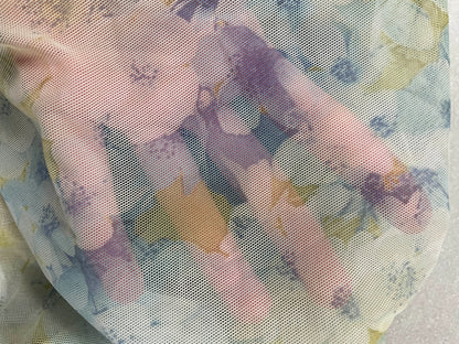 Yamamay Floral Mesh tank Top