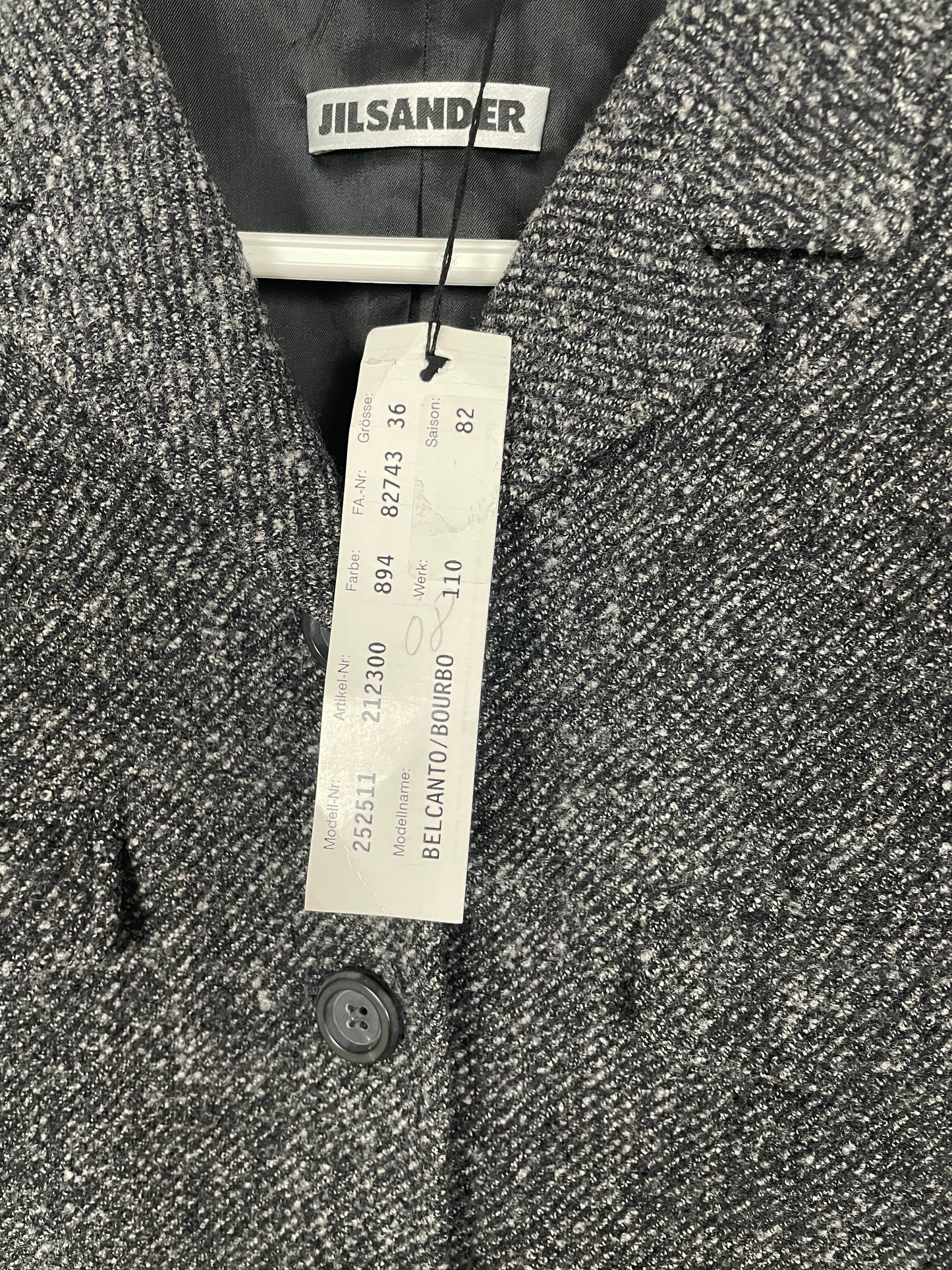 Vintage Jil Sander Wool Blazer