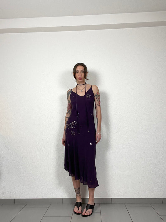 Vintage Planet Silk Dress