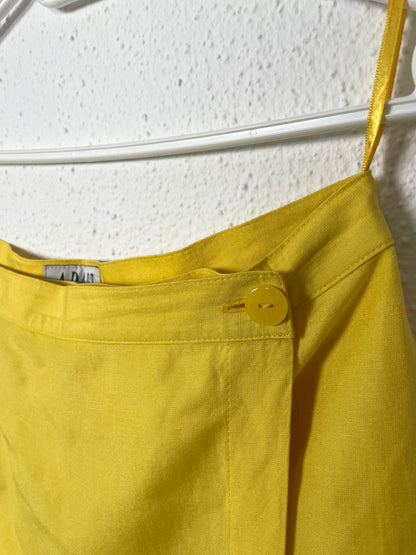 Vintage yellow Maxi Skirt