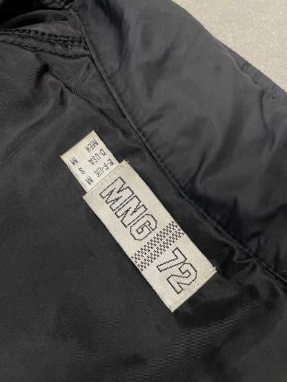 Y2K vintage MNG 72 black fitted utility jacket