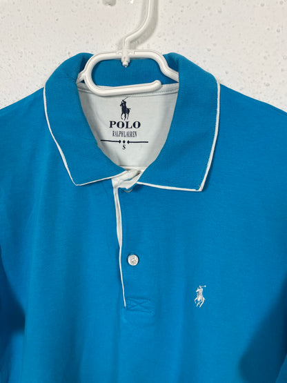 Vintage blue Ralph Lauren polo shirt