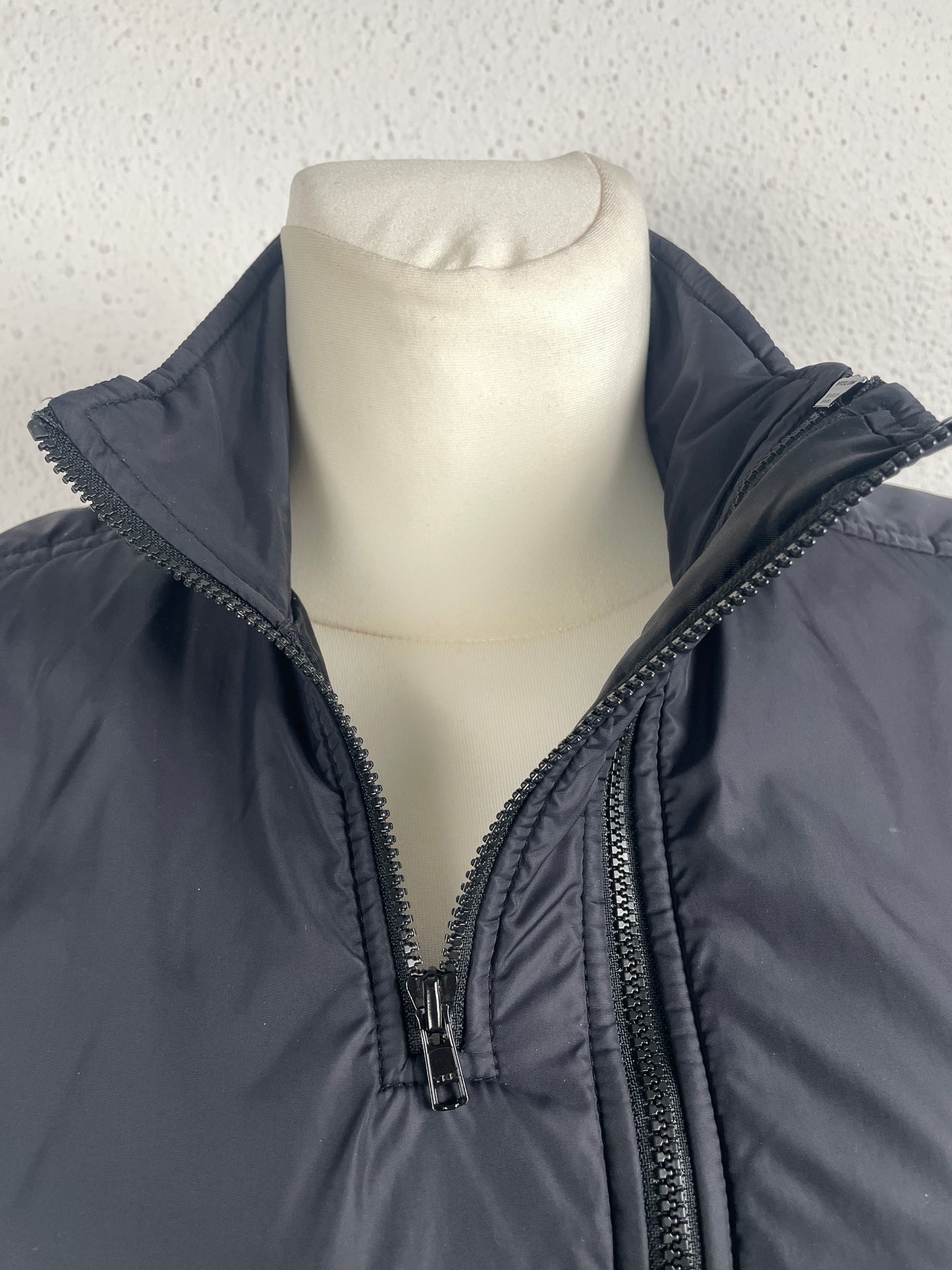 Y2K vintage MNG 72 black fitted utility jacket