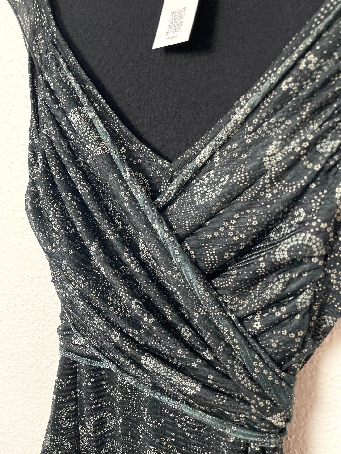 Kookai Vintage Mesh Floral Dress (00s)