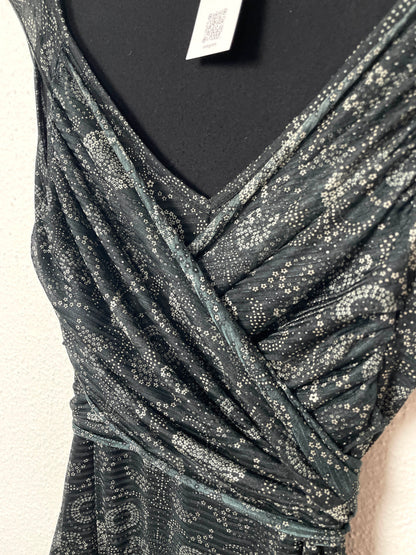 Kookai Vintage Mesh Floral Dress (00s)