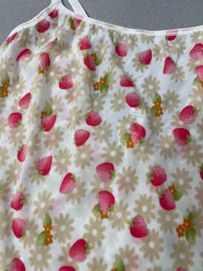 Strawberry Stretch Slip Dress