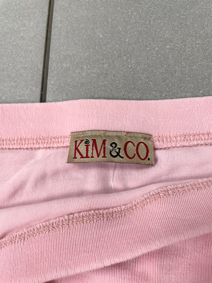 Vintage Pink Midi Skirt