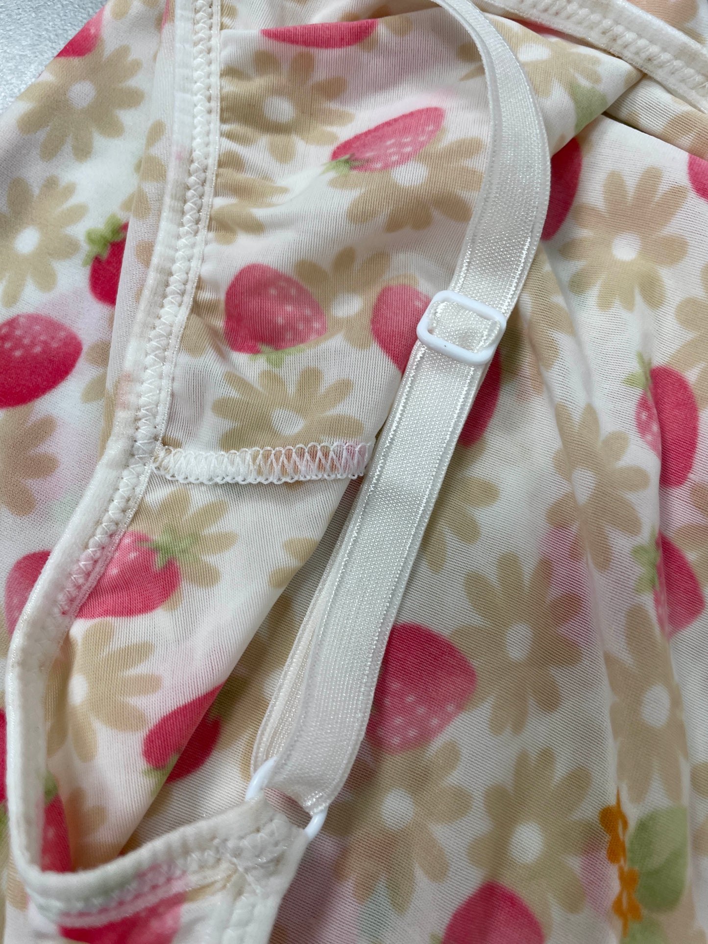 Strawberry Stretch Slip Dress