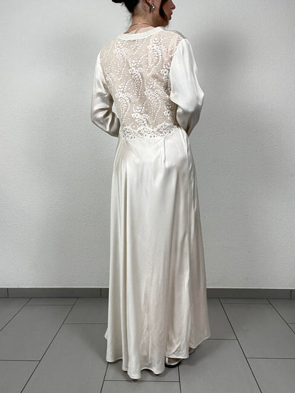 La Perla Vintage Silk Lace Dress