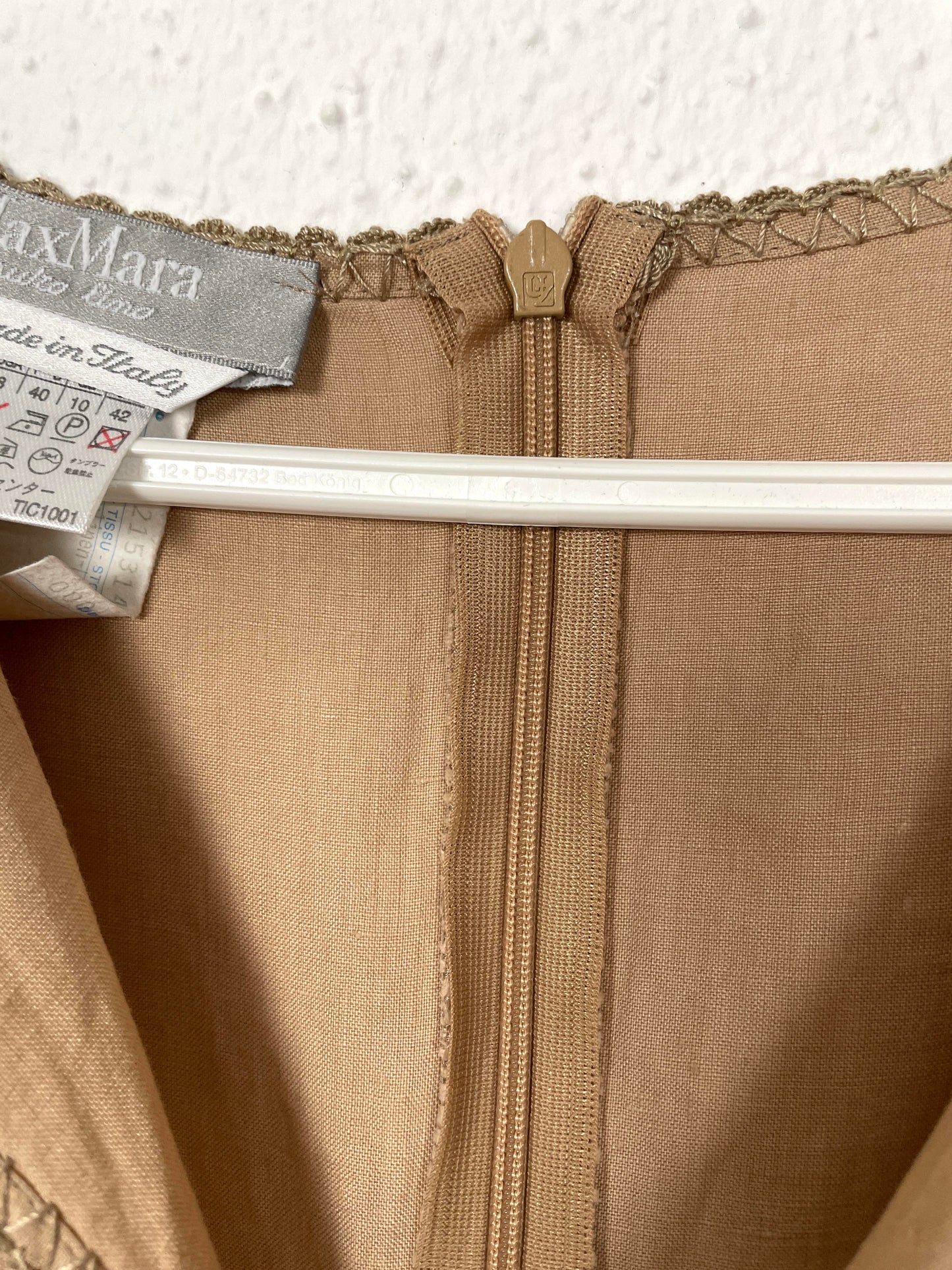 Max Mara Vintage Linen Dress