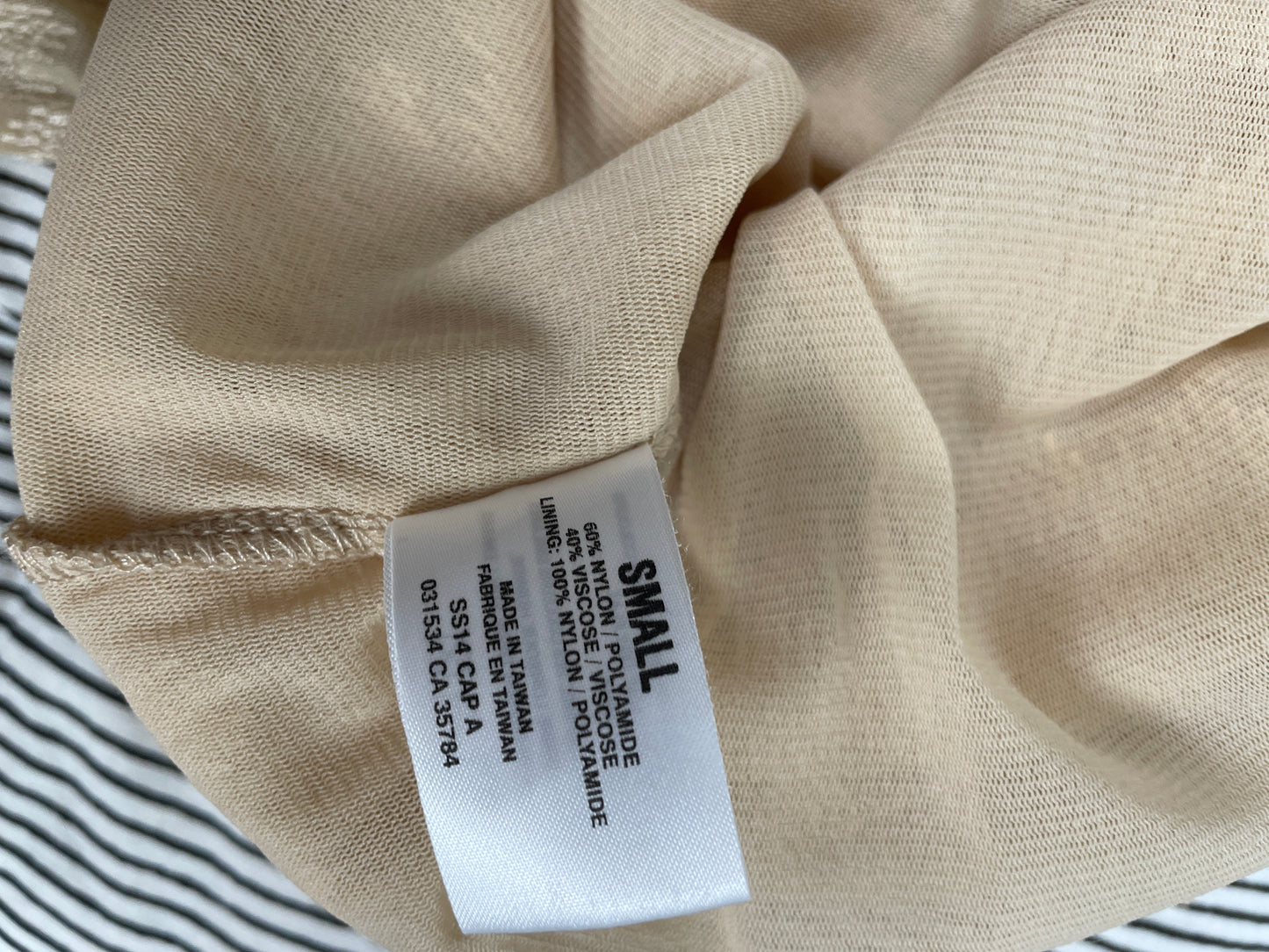 Planet Sheer Knit Top – Size S