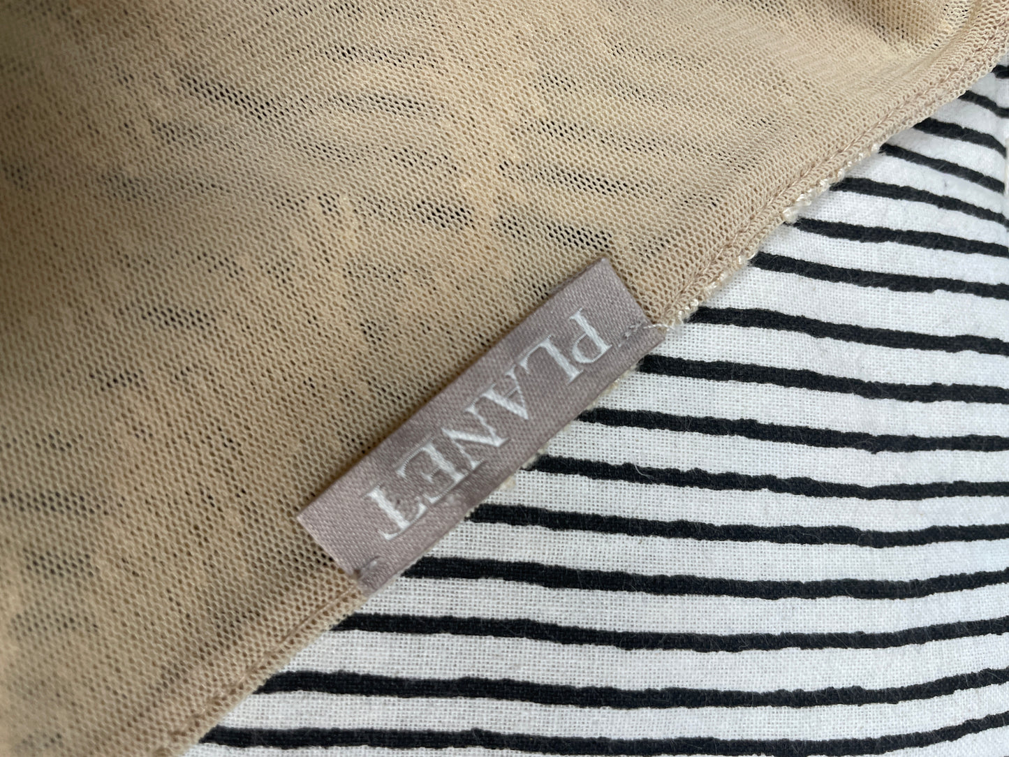 Planet Sheer Knit Top – Size S