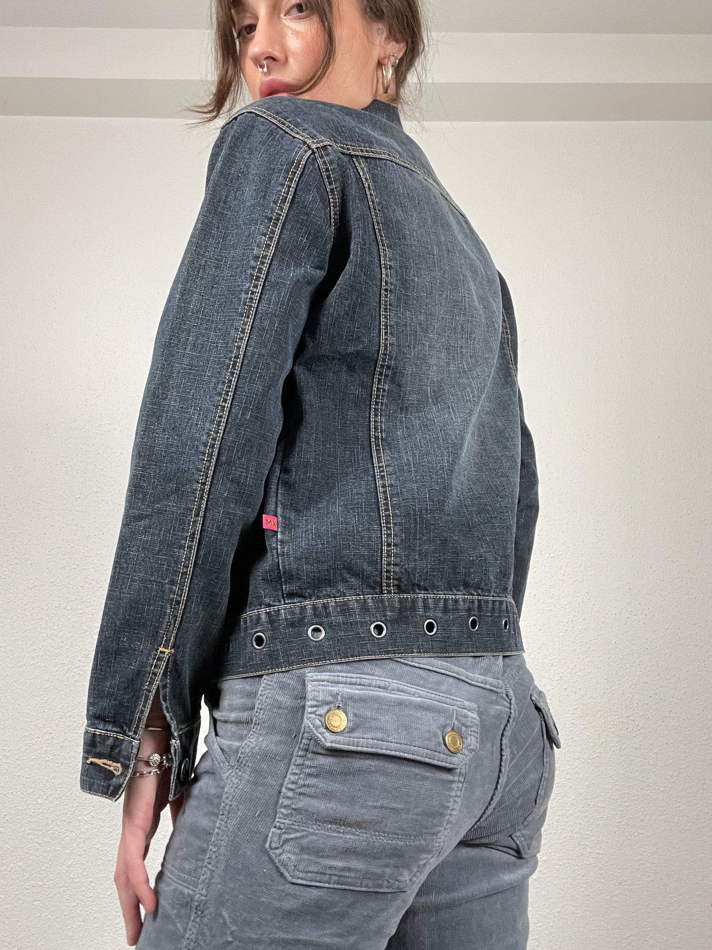 Vintage Early 2000s Denim Jacket by MillindyX – Size L