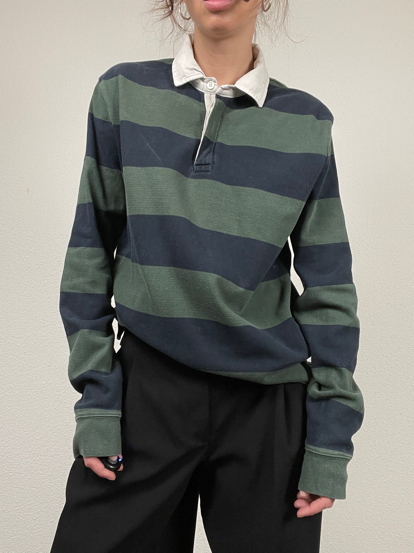 Levi’s cotton striped polo longsleeve shirt