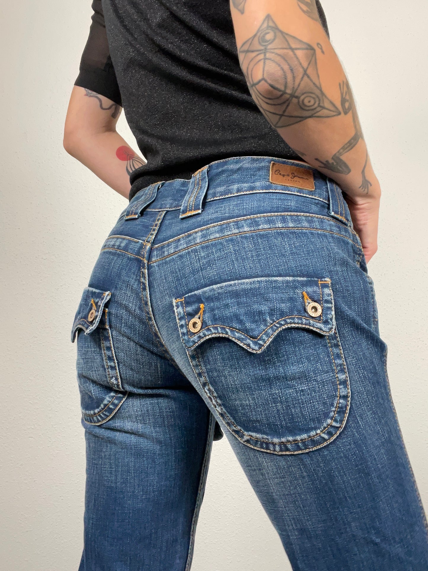 Vintage Pepe Jeans Arizona 3/4 Denim Capris – Size W28