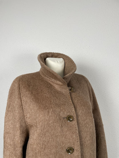 Vintage 70s oversized lama wool coat