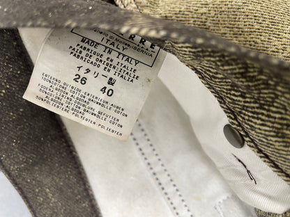 Just Cavalli vintage 2001 gold coated jeans