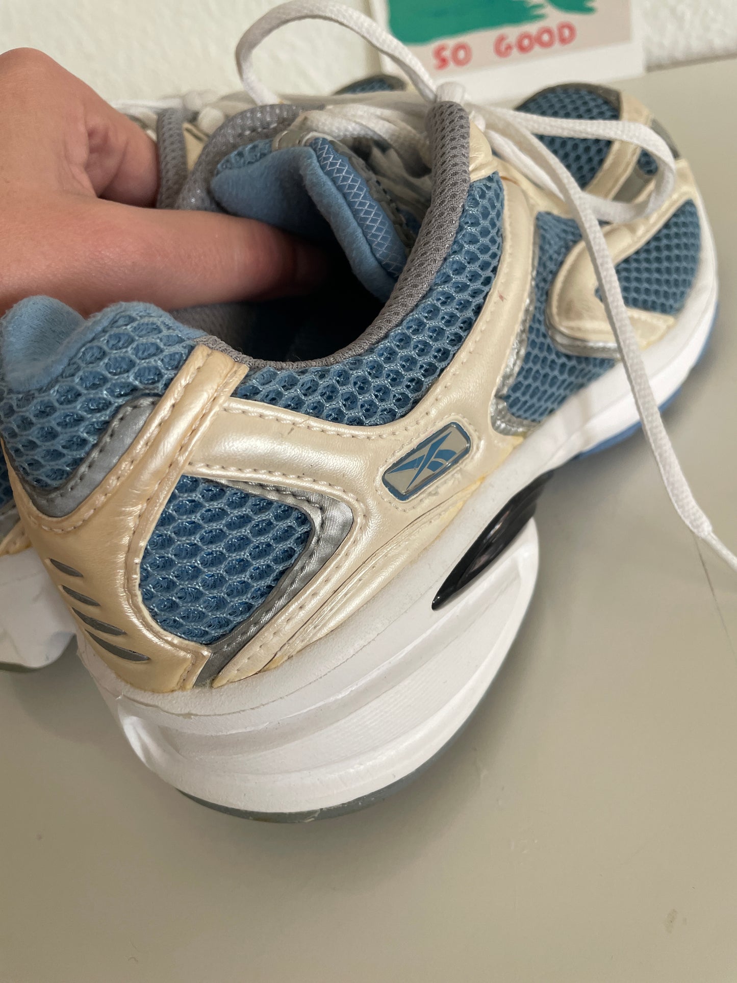 Y2K Reebok mesh running sneakers (women’s size EU 38 / US 8)