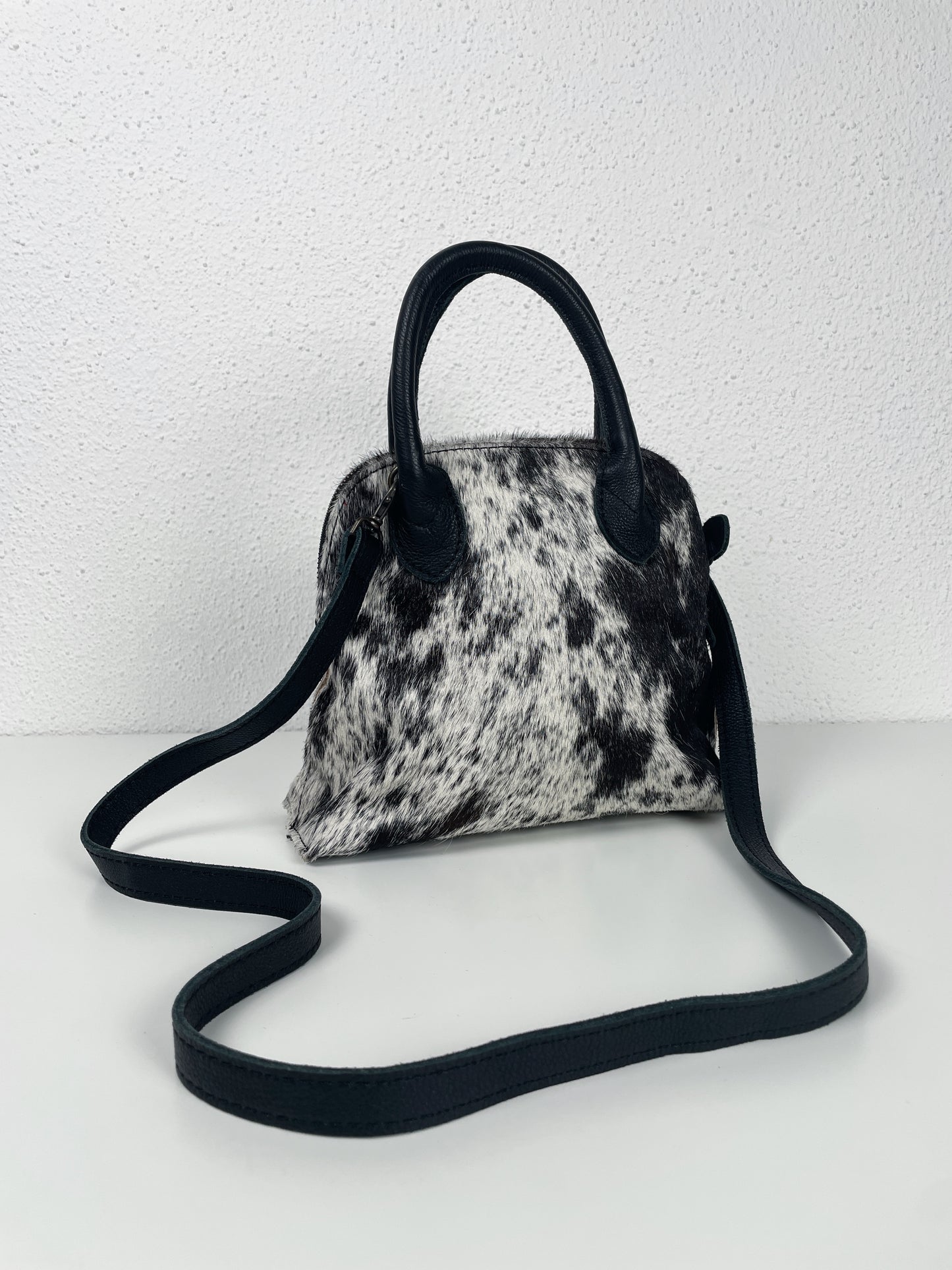 90s–Y2K vintage Italian pony-hair mini bag