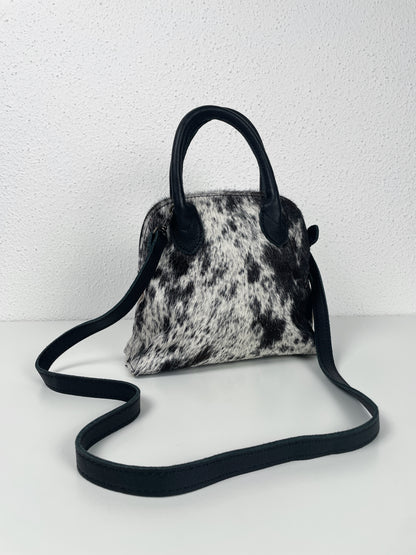 90s–Y2K vintage Italian pony-hair mini bag