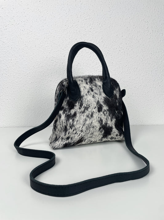 90s–Y2K vintage Italian pony-hair mini bag