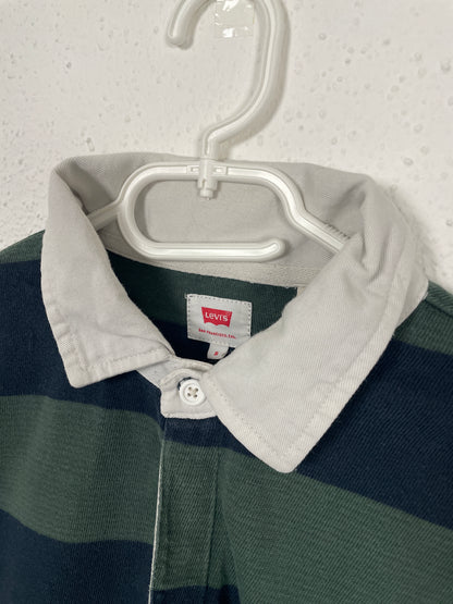 Levi’s cotton striped polo longsleeve shirt