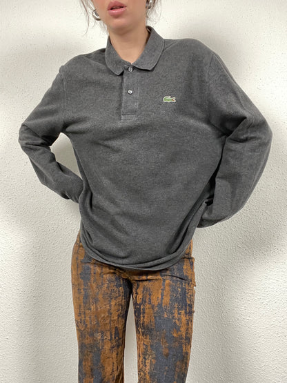 Vintage Lacoste Long-Sleeve Polo