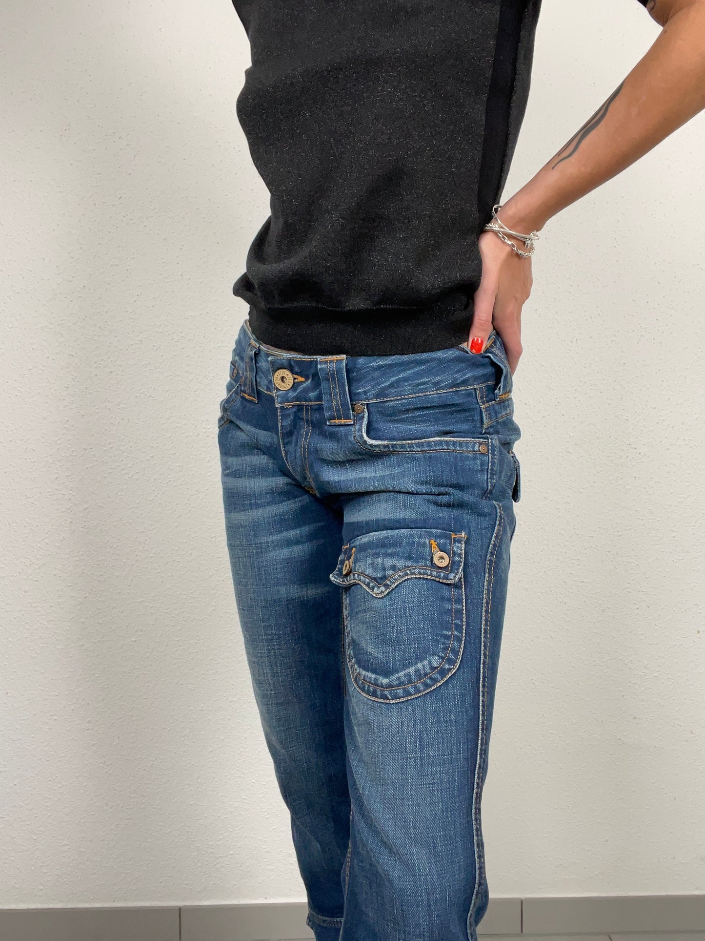 Vintage Pepe Jeans Arizona 3/4 Denim Capris – Size W28
