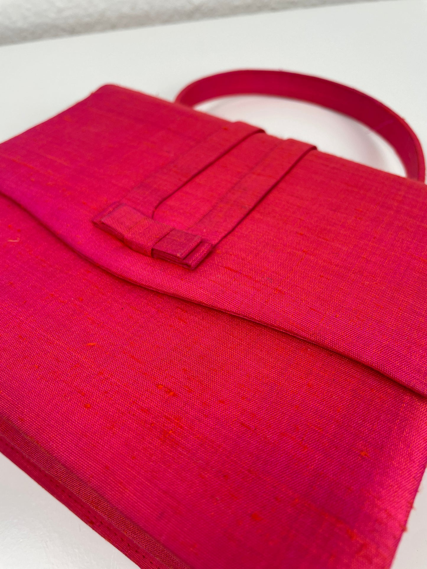 Vintage Star of Siam Pink Silk Handbag – 80s/90s