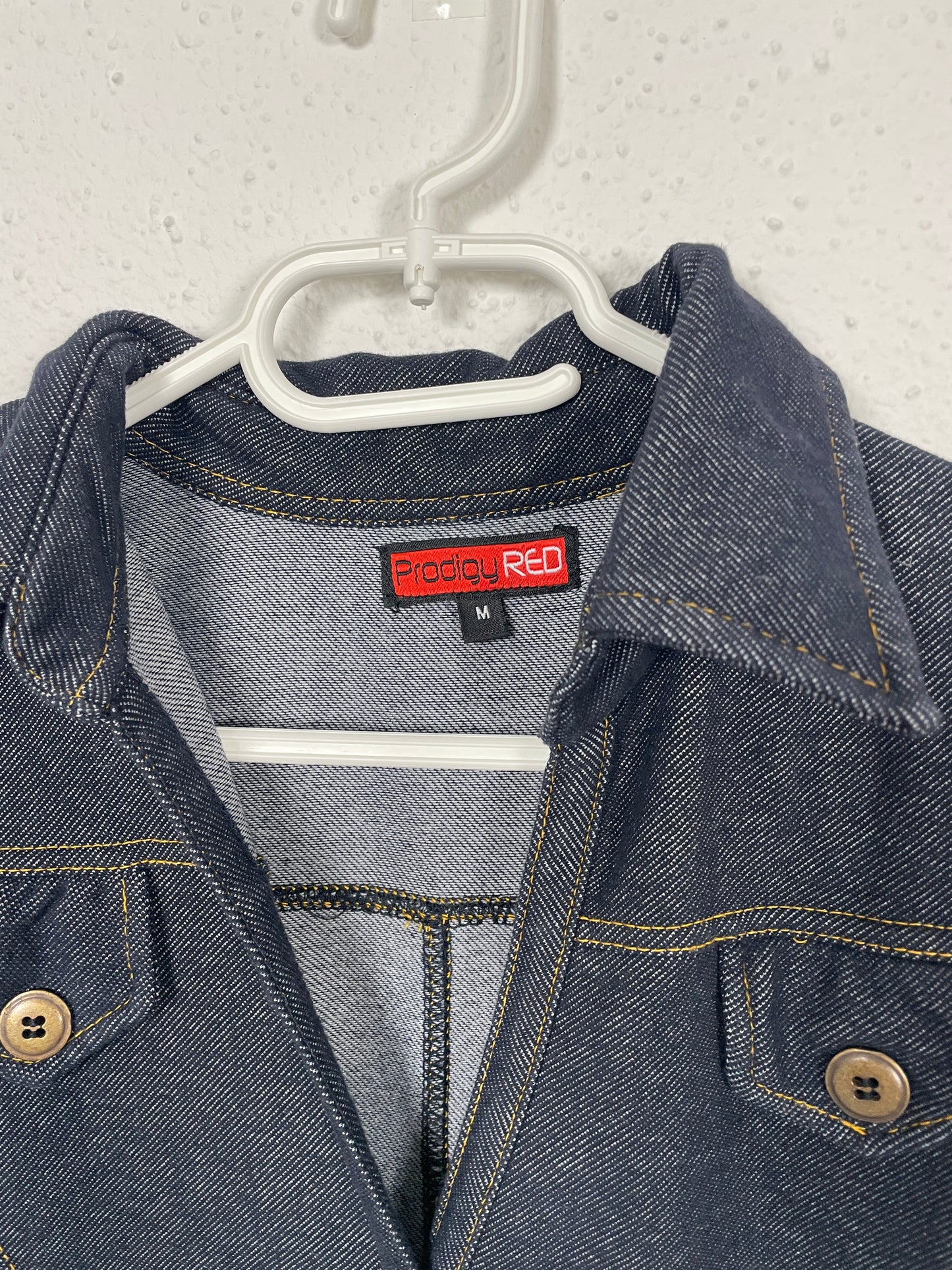 Vintage Y2K tunic top denim imitation