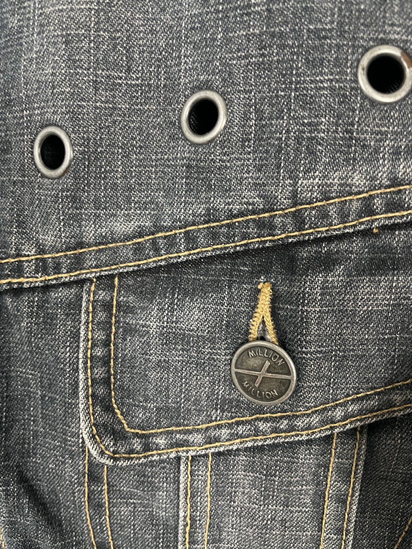 Vintage Early 2000s Denim Jacket by MillindyX – Size L