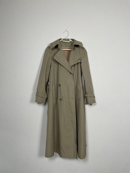 Vintage Classic Beige Trench Coat