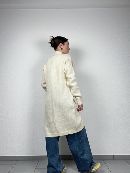 Vintage Benetton Mohair Cardigan Coat – Size M