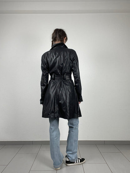 Vintage black Cinque trench coat