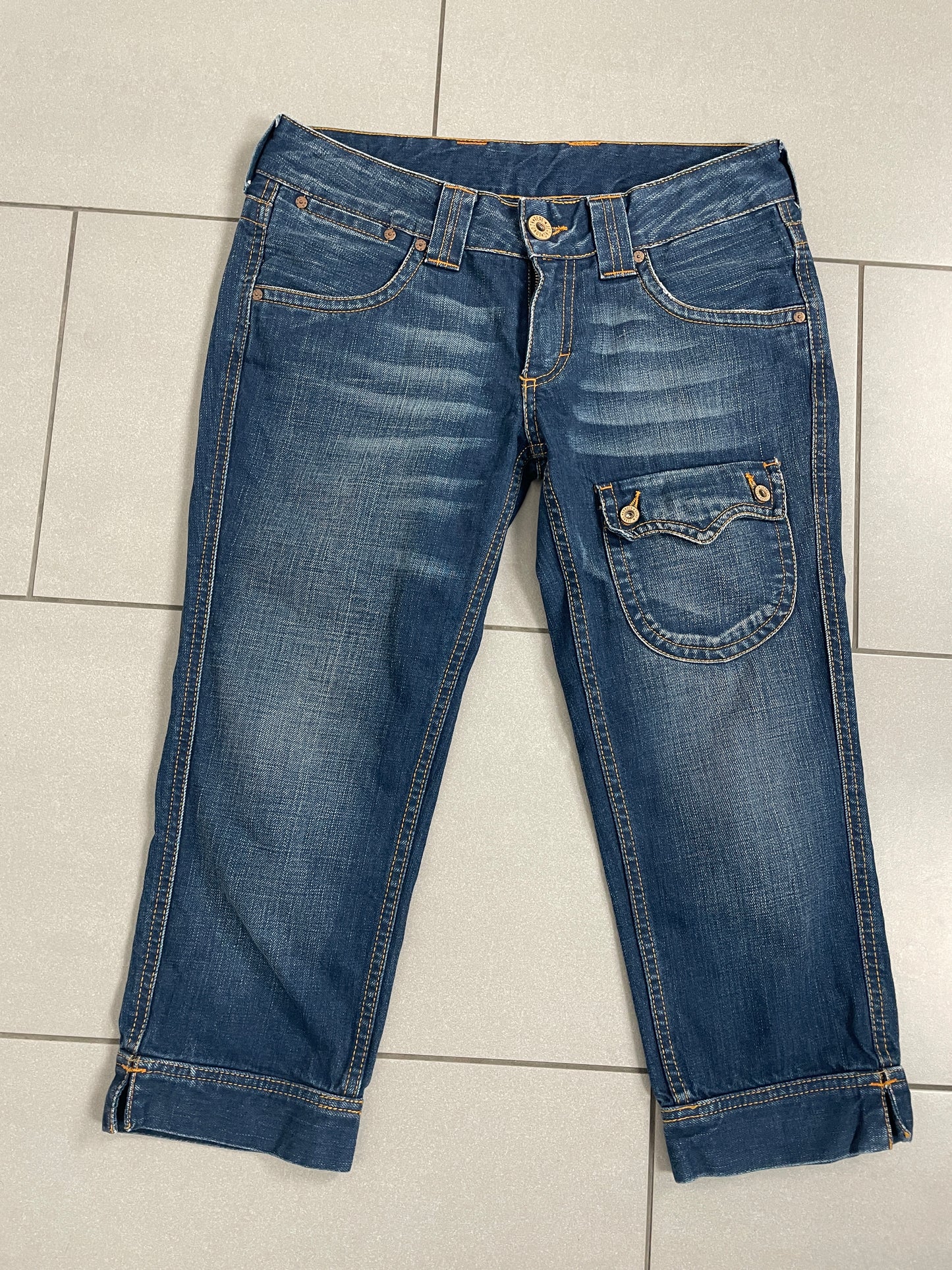 Vintage Pepe Jeans Arizona 3/4 Denim Capris – Size W28