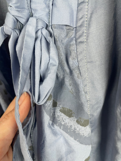 Y2K Marithé + François Girbaud ruffled jacket (Made in Italy, size L)