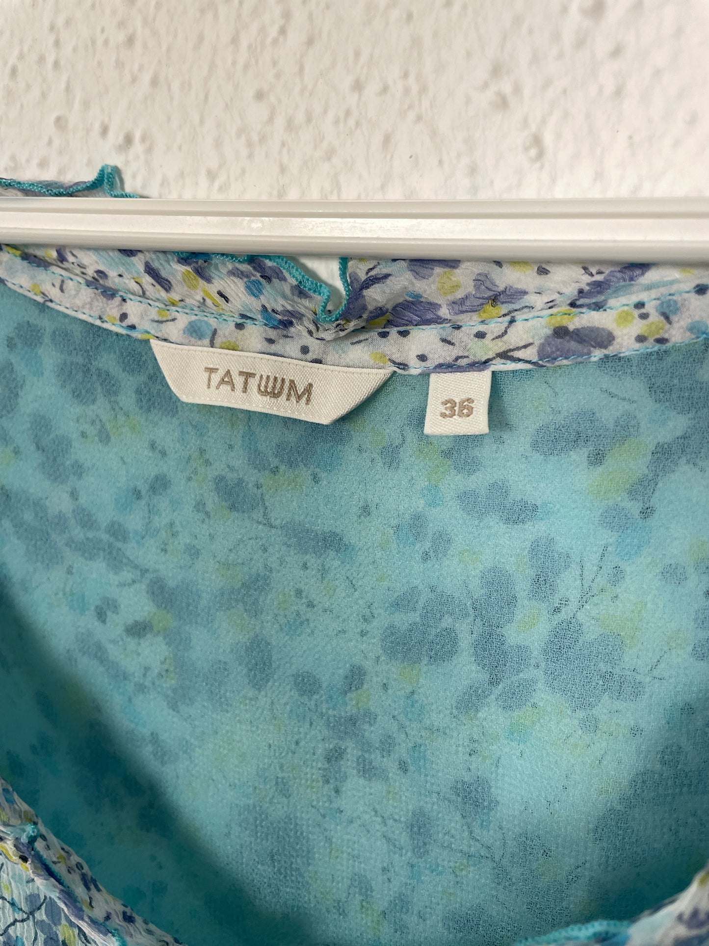 Vintage 00s Blue Floral Dress