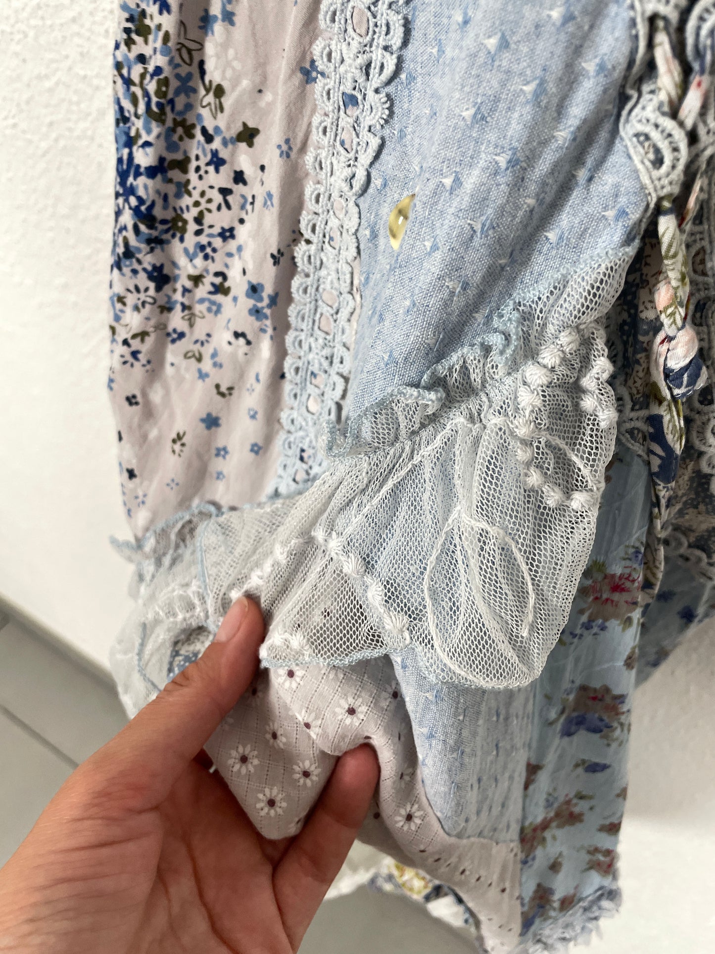Patchwork Boho Y2K Dress