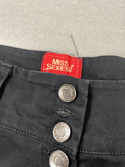 Y2K Black Mini Shorts