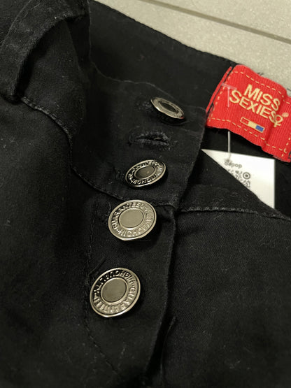 Y2K Black Mini Shorts