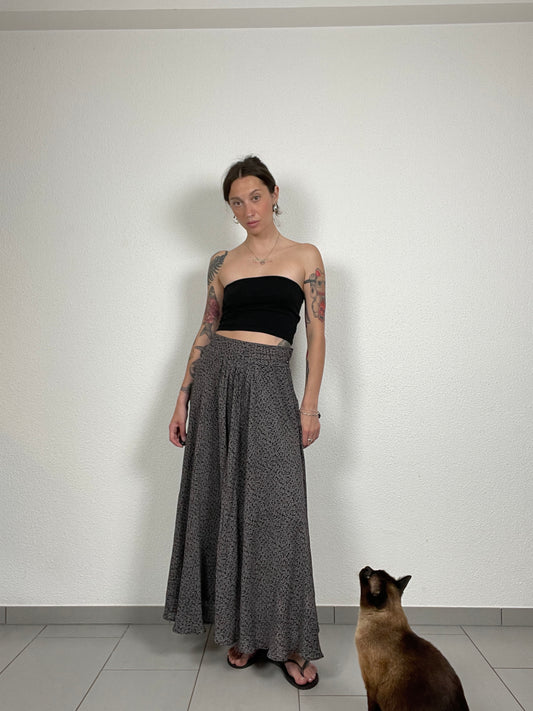 Vintage MaxMara Viscose Maxi Skirt